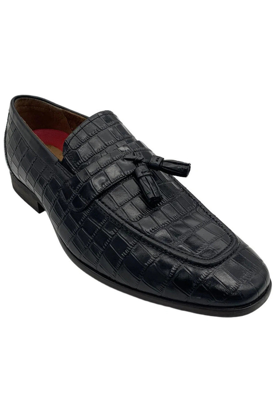 Stacy Adams Men's Franz Loafers Black - Medium